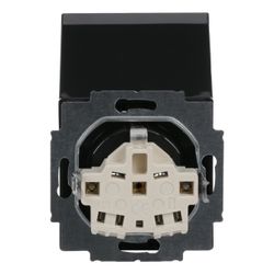 Busch Jäger Schuko Kombi 20EUK-81 Klappdeckel anthrazit... BJ-2CKA002018A1486 4011395056226 (Abb. 1)