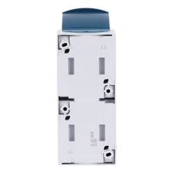 Busch Jäger APWG ocean AP Schuko 20-02EW-53 Doppelsteckdose senkrecht grau/blaugrün... BJ-2CKA002084A0701 4011395993347 (Abb. 1)