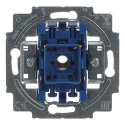 Busch Jäger Wippschalter-Einsatz 2000/6 US BULK Großverpackung 100er 10 A... BJ-2CKA002099A0305 4011395345894 (Abb. 1)