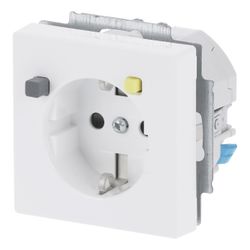 Busch Jäger FI-SCHUKOMAT SCHUKO 3120 EUCB-84 Einsatz studioweiß Sicherheitstechnik... BJ-2CKA003116A0662 4011395189641 (Abb. 1)