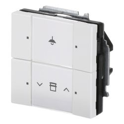 Busch Jäger Bedienelement 2f. m. BAU 6126/01-84 für Busch-Installationsbus KNX... BJ-2CKA006116A0173 4011395135730 (Abb. 1)