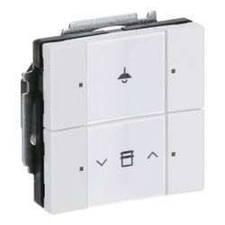 Busch Jäger Bedienelement 2f. m. BAU 6126/01-84 für Busch-Installationsbus KNX... BJ-2CKA006116A0173 4011395135730 (Abb. 1)