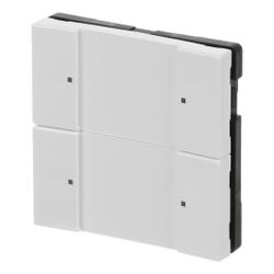 Busch Jäger Bedienelement 2/4fach 6126/02-84 Multifunktion Farbkonzept für KNX... BJ-2CKA006116A0186 4011395139752 (Abb. 1)