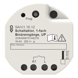 Busch Jäger Schaltaktor 1fach SA/U1.16.12 230V Unterputz... BJ-2CKA006151A0279 4011395309773 (Abb. 1)