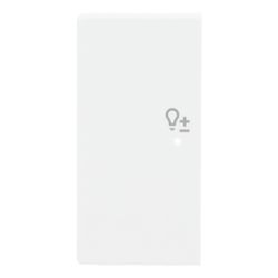 Busch Jäger Wippe links 2-fach Symbol 6234-21-84 Dimmer Busch-free@home studioweiß... BJ-2CKA006220A0061 4011395181768 (Abb. 1)