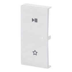 Busch Jäger Wippe studiowei 6237-21-84 Busch-free@home Abdeckungen 2-fach links mit... BJ-2CKA006220A0739 4011395261088 (Abb. 1)