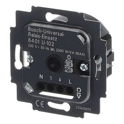 Busch Jäger UP Universal Relais 6401U-102 2300W/VA 3-Leiter Anschlusstechnik für Gl... BJ-2CKA006401A0048 4011395991299 (Abb. 1)