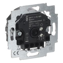 Busch Jäger UP Jalousie-Control II 6411U/S-101 mit Sensorauswertung 2Schliesser 690... BJ-2CKA006410A0379 4011395076514 (Abb. 1)