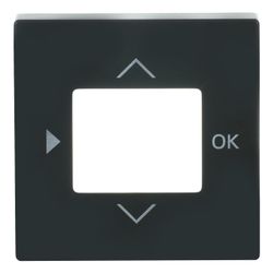 Busch Jäger carat Abdeckung für Timer 6435-81 für Komfort-Timer-Bedienelement 6455 ... BJ-2CKA006430A0303 4011395071823 (Abb. 1)
