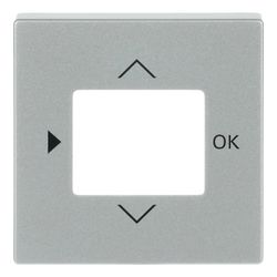Busch Jäger Zentralscheibe 6435-83 für Timer 6455 6456 alusilber... BJ-2CKA006430A0305 4011395071922 (Abb. 1)