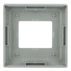 Busch Jäger Zentralscheibe 6435-83 für Timer 6455 6456 alusilber... BJ-2CKA006430A0305 4011395071922 (Abb. 1)