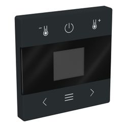 Busch Jäger Zentralscheibe 1794 MDRT-885 für Raumtemperaturregler mit Display schwa... BJ-2CKA006430A0424 4011395323410 (Abb. 1)