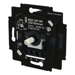 Busch Jäger LED-Dimmer 2+3 Draht 6523 UR-104 m.N-Klemme 2-360W... BJ-2CKA006512A0353 4011395344064 (Abb. 1)