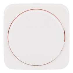 Busch Jäger Reflex SI Dimmer-Abdeckung 2115-214 alpinweiss Zentralscheibe mit Drehk... BJ-2CKA006599A0237 4011395375600 (Abb. 1)