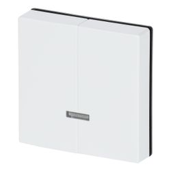 Busch Jäger Dimmer-Abdeckung 6545-84 Memory davos/studioweiss mit Glimmlampe... BJ-2CKA006599A2908 4011395076071 (Abb. 1)