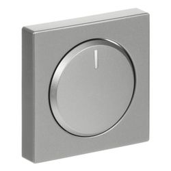 Busch Jäger future linear Dimmer 6540-83-102 Abdeckung alusilber mit Befestigungs-M... BJ-2CKA006599A2952 4011395125427 (Abb. 1)