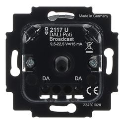 Busch Jäger DALI-Poti Broadcast UP 2117 U Busch-Dimmer DALI für Broadcastbetrieb... BJ-2CKA006599A2985 4011395152188 (Abb. 1)