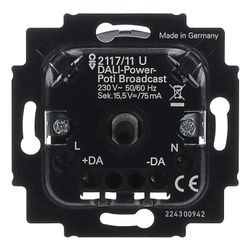 Busch Jäger DALI-Power-Poti Broadcast 2117/11 U UP inkl. DALI Netzteil... BJ-2CKA006599A2986 4011395152195 (Abb. 1)