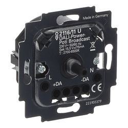 Busch Jäger 2116/11U DALI-Power-Potentiometer tunable white 2.700K-6.500K... BJ-2CKA006599A3026 4011395211410 (Abb. 1)
