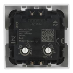 Busch Jäger Komfortschalter flex 64765-84 mit Orientierungslicht Bewegungsmelder-Ta... BJ-2CKA006800A2888 4011395294802 (Abb. 1)