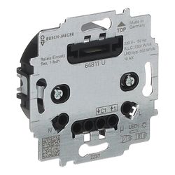 Busch Jäger Relais-Einsatz flex 64811 U 3-Leiter-Anschlusstechnik... BJ-2CKA006800A3041 4011395295366 (Abb. 1)