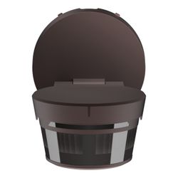 Busch Jäger Busch-Wächter 220° BT 6851/22-131 Braun Elektronischer Bewegungsmelder... BJ-2CKA006800A3071 4011395319017 (Abb. 1)