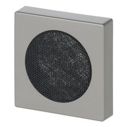 Busch Jäger pur edelstahl Abdeckung für 8253-866 UP Lautsprecher-Einsatz edelstahl... BJ-2CKA008200A0087 4011395104927 (Abb. 1)