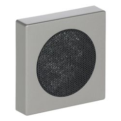 Busch Jäger pur edelstahl Abdeckung für 8253-866 UP Lautsprecher-Einsatz edelstahl... BJ-2CKA008200A0087 4011395104927 (Abb. 1)