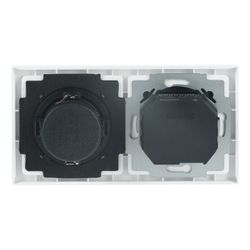 Busch Jäger Busch Radio 8220 UJ-84-101 DAB+ Komplettset Einbaufertiger Radiowecker ... BJ-2CKA008200A0233 4011395304464 (Abb. 1)