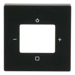 Busch Jäger Zentralscheibe schwarz 8252-885-101 matt für Busch-Radio DAB+ 8215 U-10... BJ-2CKA008200A0260 4011395304761 (Abb. 1)