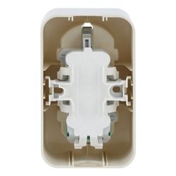 Busch Jäger Duro 2000 AP Schuko 202 EAP/11 2fach Doppelsteckdose 16 A weiß... BJ-2TKA00003933 6438199005782 (Abb. 1)