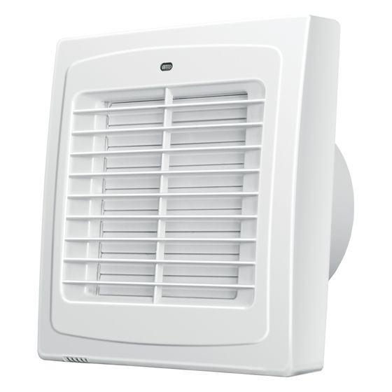 Blauberg Kleinraumventilator Auto 100, 98m3/h, DN 100, Kunststoff, Weiß