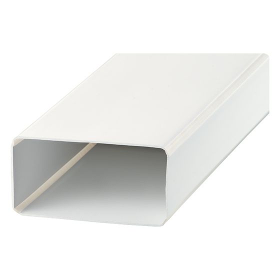 Blauberg Flachkanal BlauPlast FK 110x55, 110x55mm, 1500mm, Kunststoff, 8024351
