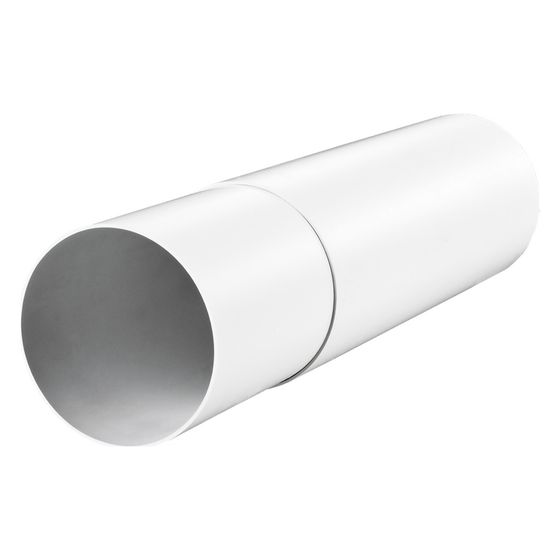 Blauberg Teleskoprohr BlauPlast RTR 125/0.35-0.5, 350-500mm, PVC, Weiß
