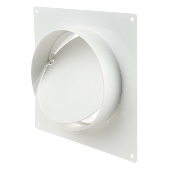 Blauberg Rückschlagklappen-Verbinder BlauPlast RVPK 150, DN 150, PVC, Weiß