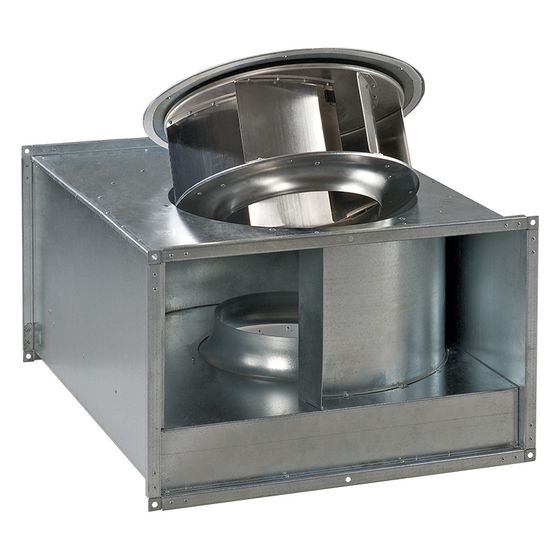 Blauberg Kanalventilator Box 50x30 4D, 230V, IPX4, 680mm, Stahl, verzinkt