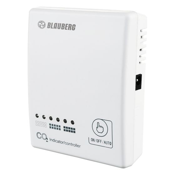 Blauberg CO2-Sensor CD-1, 0-2000 ppm, 0-10 V, 24V AC, 80x100x30mm, 8014406