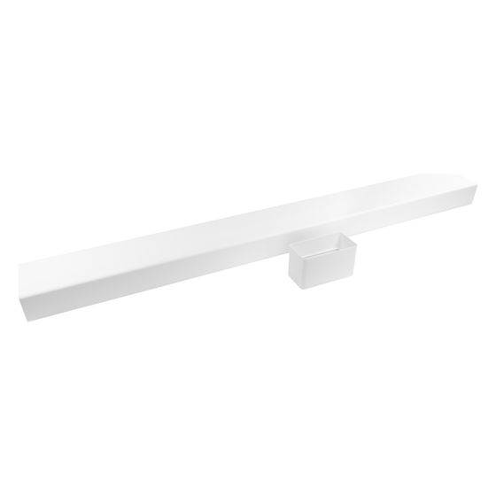 Blauberg Flachrohr BlauPlast 110x55mm, unisolierter Kanal, Kunststoff, 8000447