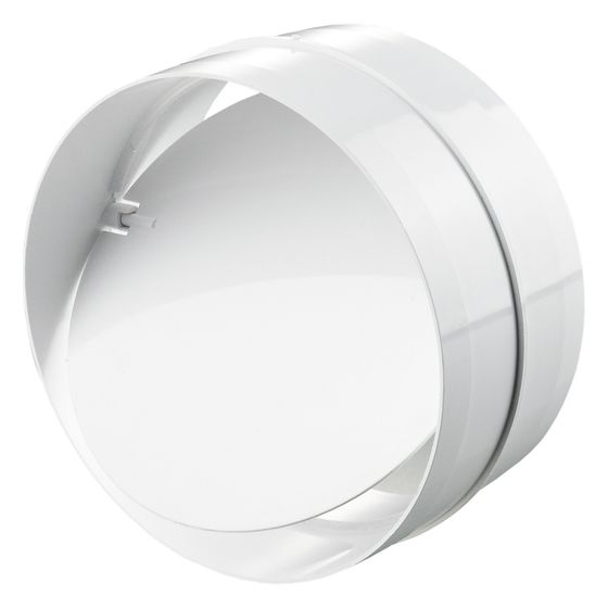 Blauberg Rückschlagklappe BlauPlast RVK 125, DN 125, PVC, Weiß, 8025440