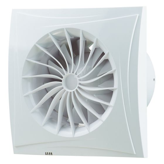 Blauberg Kleinraumventilator Sileo 100 H, 97m3/h 25 dB(A) 7,5W DN 100, Kunststoff, Weiß