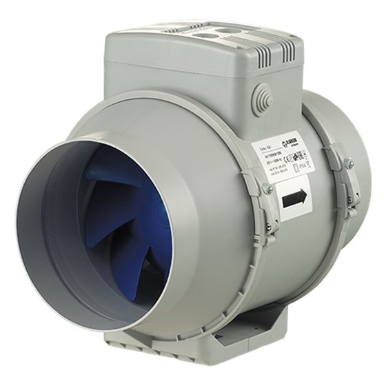 Blauberg Rohrventilator Turbo 150, DN 150, 230V, 430-560m3/h, Kunststoff