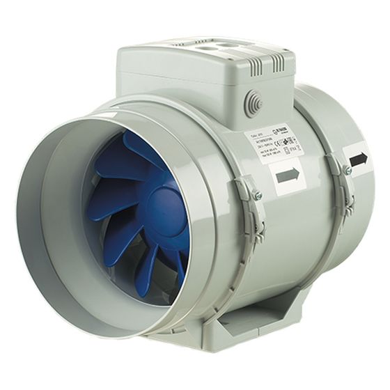 Blauberg Rohrventilator Turbo 200, DN 200 1.080m3/h, Kunststoff, 8018602