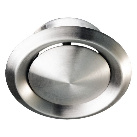 Blauberg Tellerventil VSR 125 rund, DN 125, Edelstahl, Weiß, 8036859
