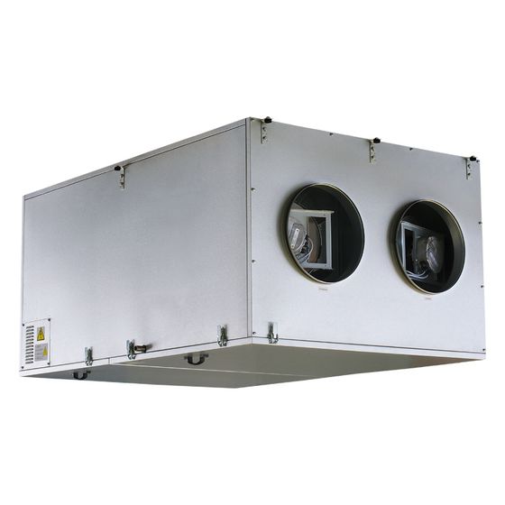 Blauberg Zentrale Lüftungsanlage Komfort EC DBW 2000 S21 DTV, DN 315, 761x1400x950mm, Kunststoff