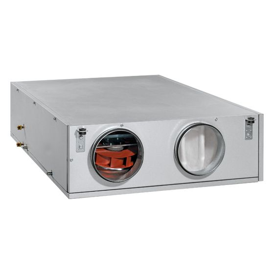 Blauberg Zentrale Lüftungsanlage Komfort EC DBE 550 L S21 DTV, DN 200, 1238x280x827mm, Kunststoff