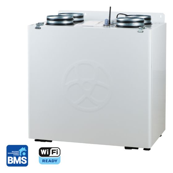 Blauberg Zentrale Lüftungsanlage Komfort EC SB550-E S21, DN 200 WLAN, Stahl, 743x720x810mm