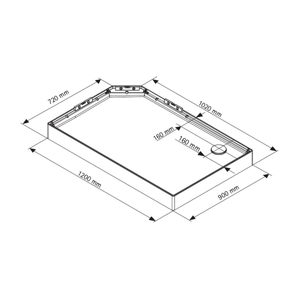 Breuer Komplettdusche als Schiebetür mit Seitenwand 900x1200mm Anschlag rechts Kl... BREUER-9449031001023 4062963334208 (Abb. 5)