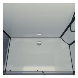 Breuer Komplettdusche als Schiebetür mit Seitenwand 900x1200mm Anschlag rechts Kl... BREUER-9449031001023 4062963334208 (Abb. 1)