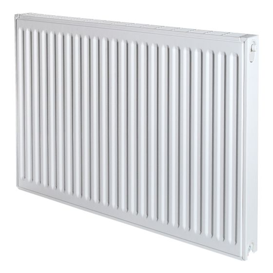 Brötje Flachheizkörper EuroProfil Kompakt Typ 11 K 300x70x500mm, profilierte Front, Weiß, 155W bei 70/40/20 Grad C