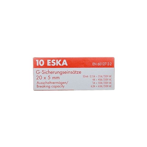 Brötje Feinsicherung 5x20 T 2,5A, 10 Stück